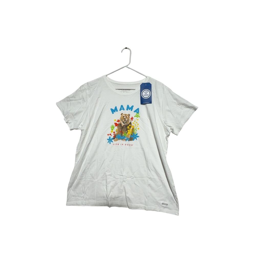 Life is Good "Mama Bear" Women's T-Shirt Size XL